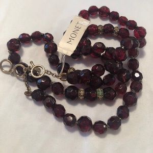 Brand new Monet necklace
